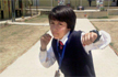 8-year-old Kashmiri girl wins gold at world kickboxing championship in Italy